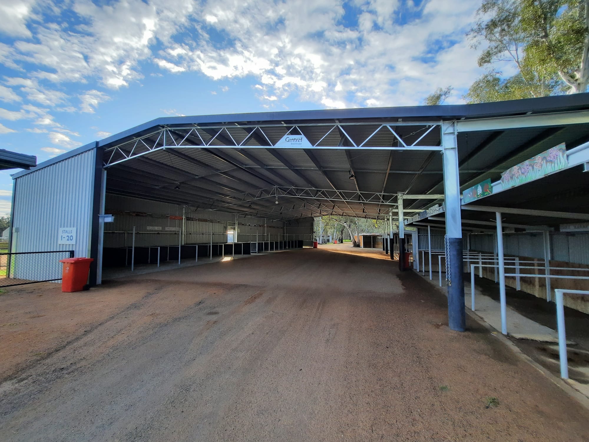 Charlton Harness Racing Club stable complex 2