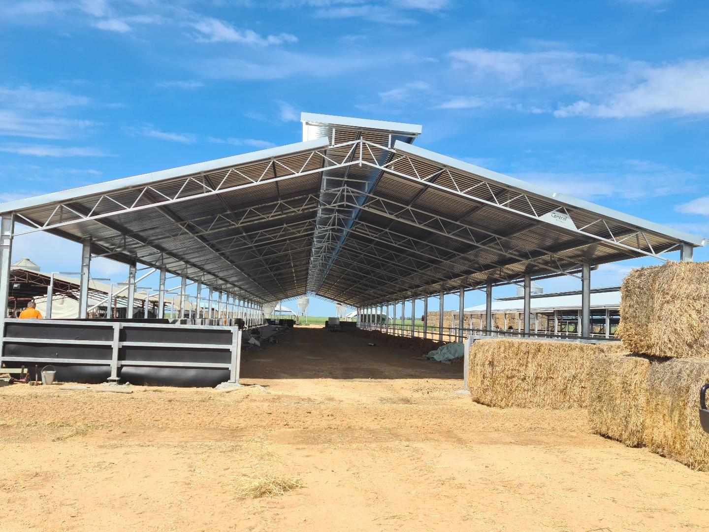 Des Wood pig shed