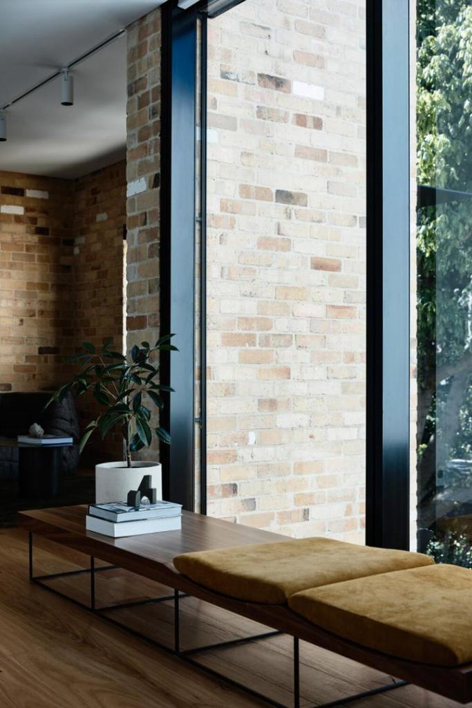 house with brick interior walls 