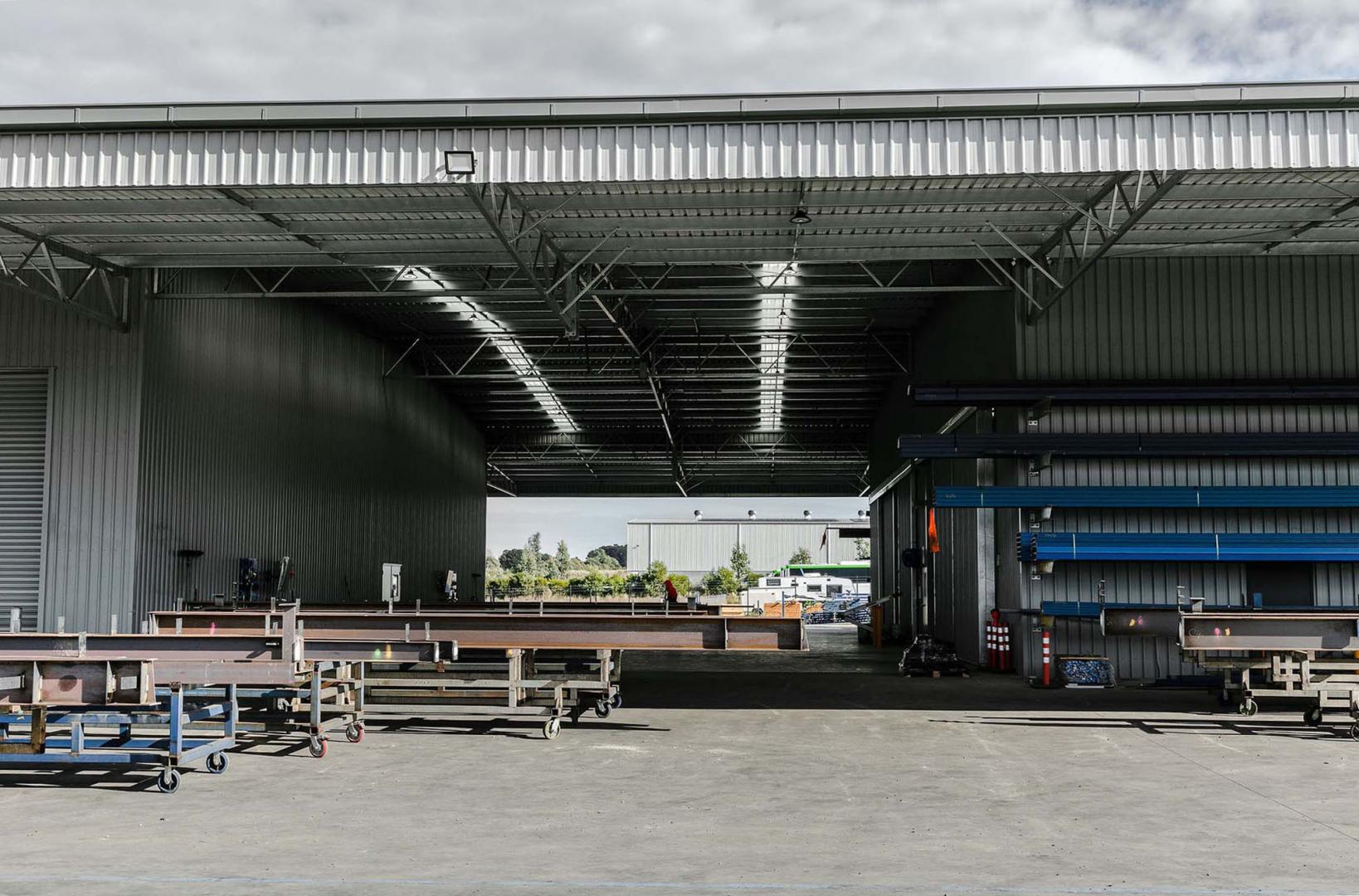 Central Steel Build manufacturing shed 