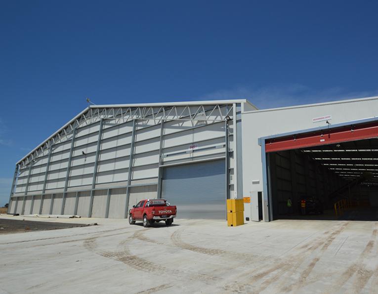 industrial shed