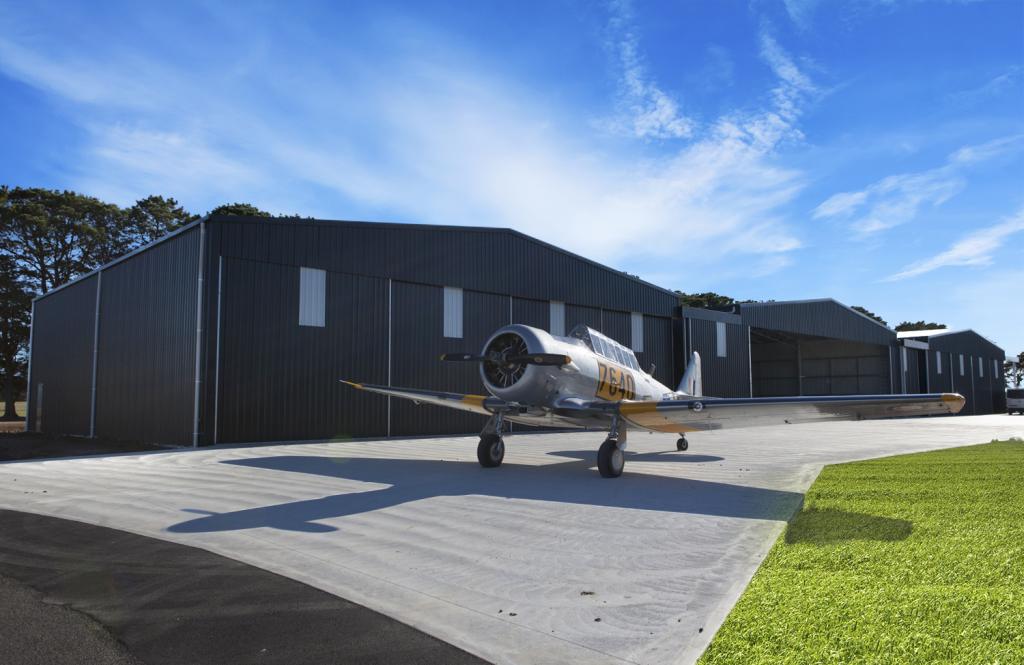 aircraft hangar