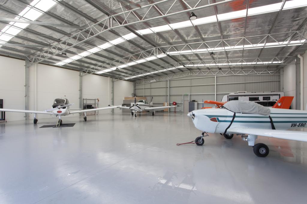 aircraft hangar