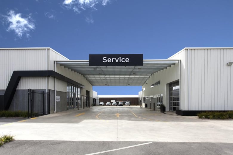 commercial building service centre