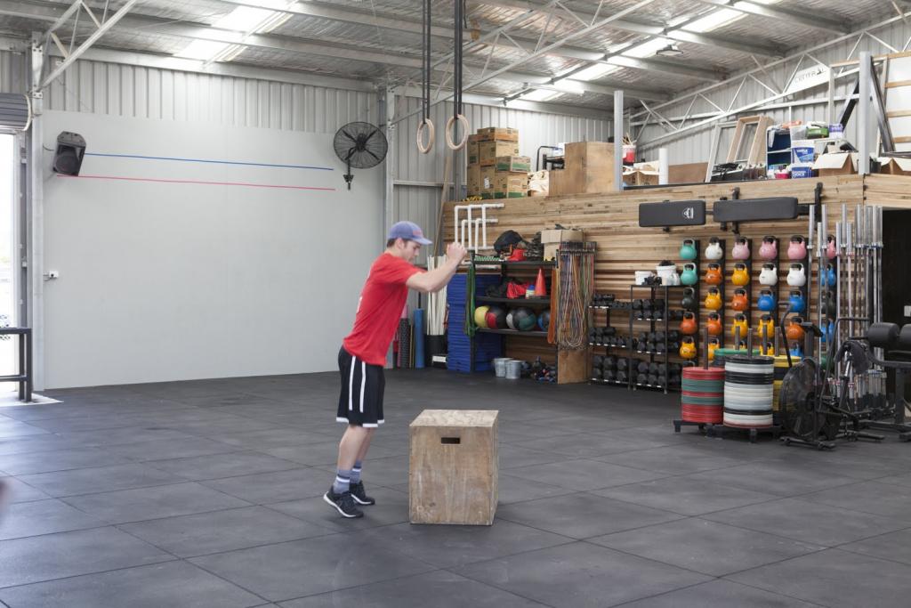 man working out