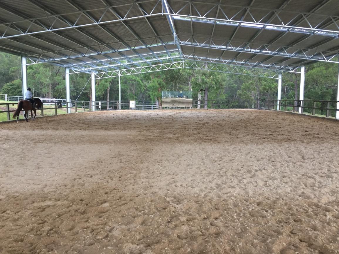 roof only indoor dressage arena 