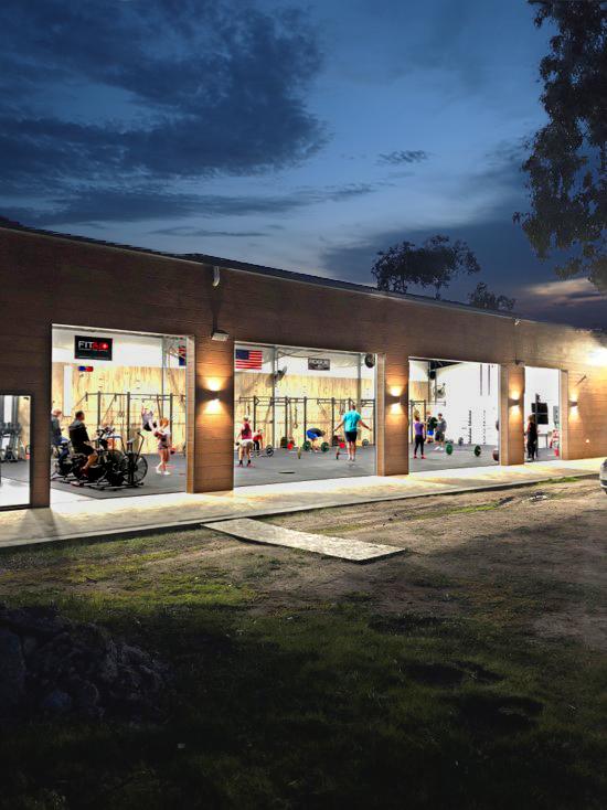 recreational shed gym facility