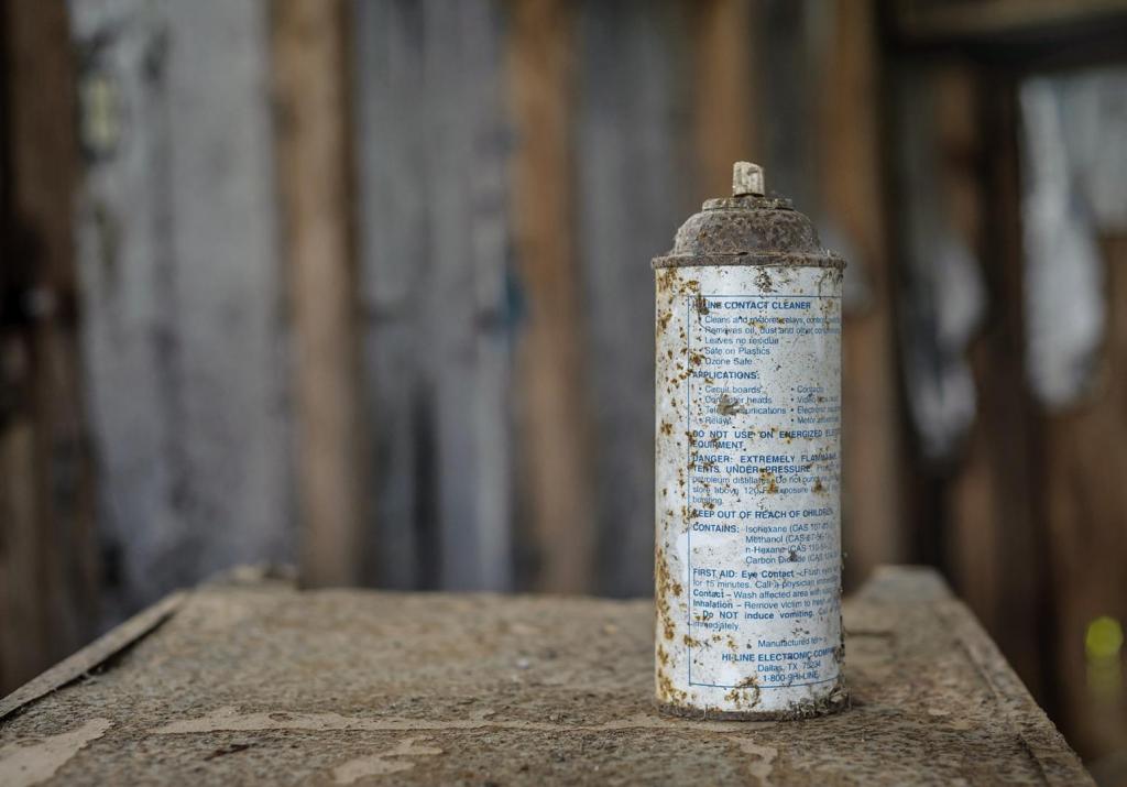 old spray bottle 