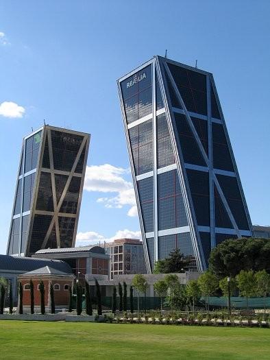 The Puerta de Europa Towers