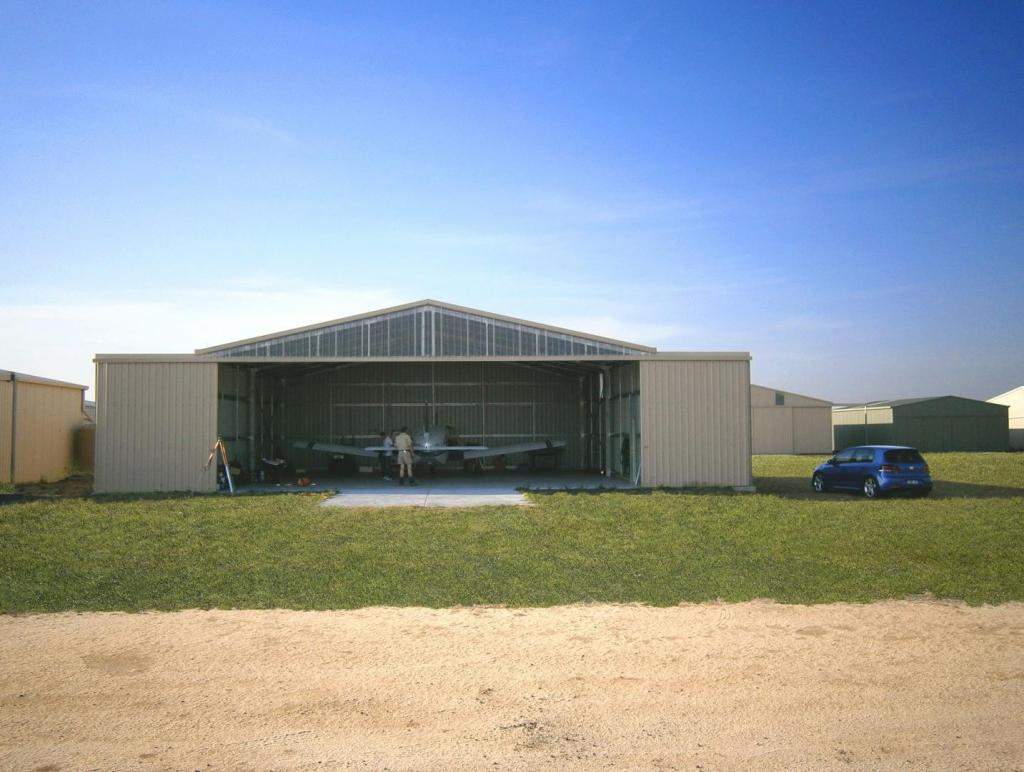 aircraft hangar