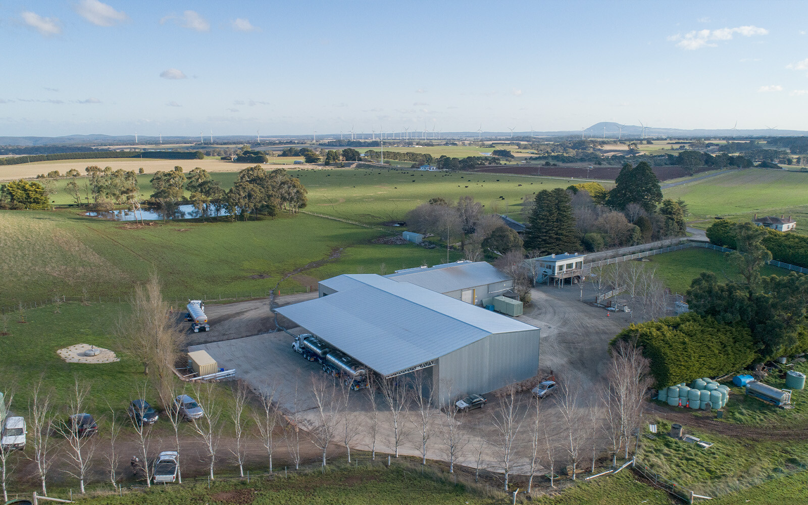 Black Mount Springwater agricultural workshop 