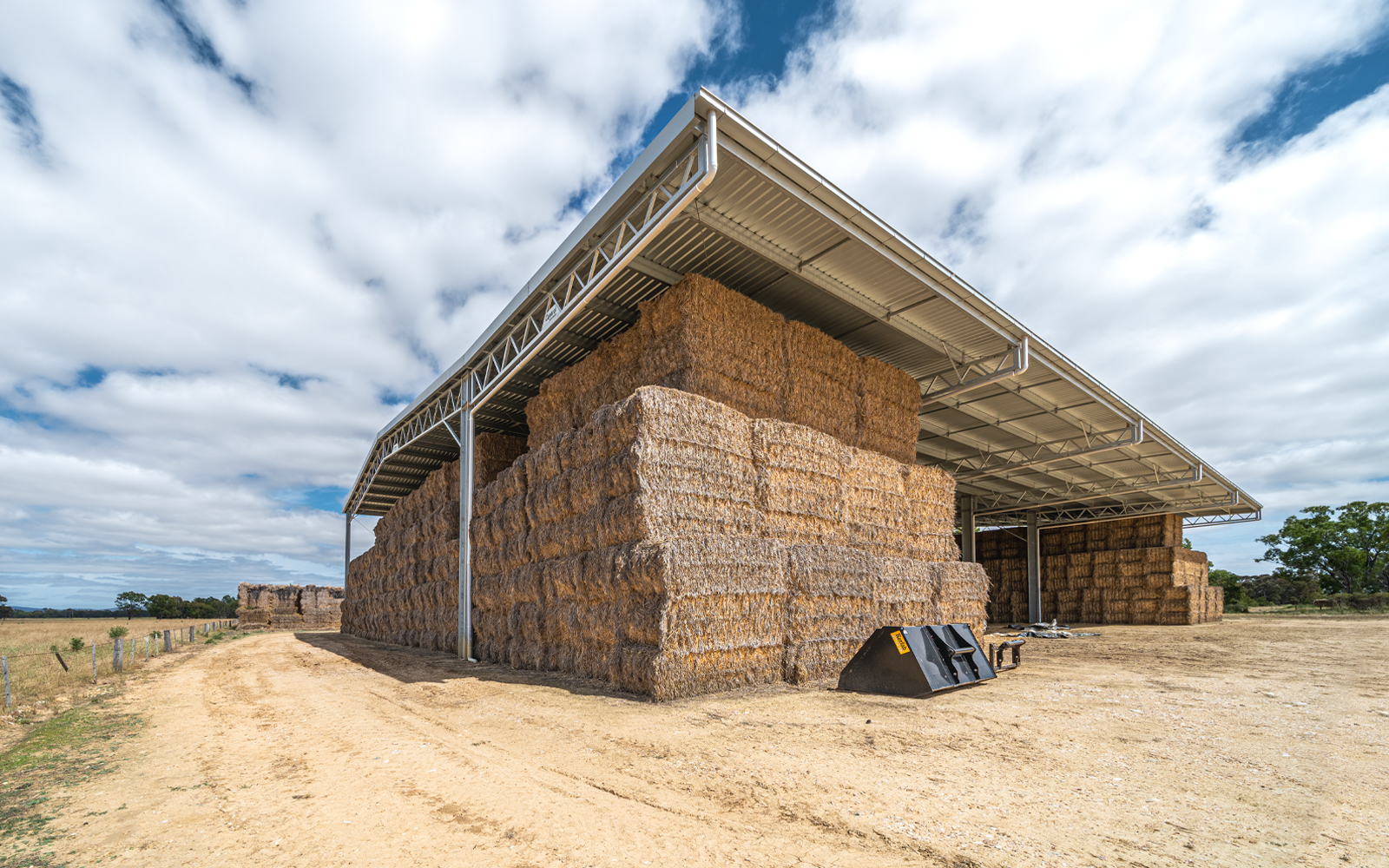 Bruce Ross hay storage 