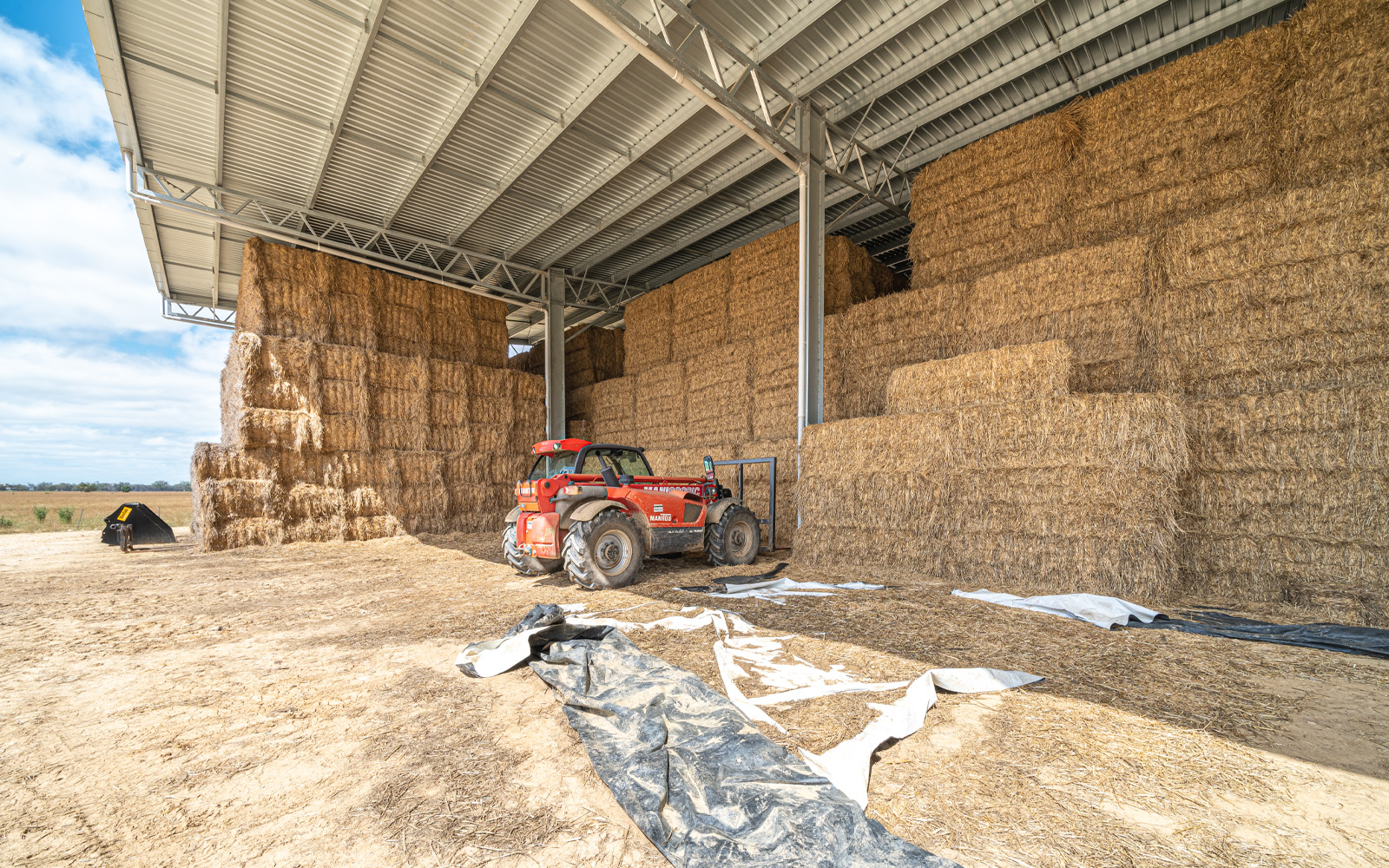 Bruce Ross hay barn 