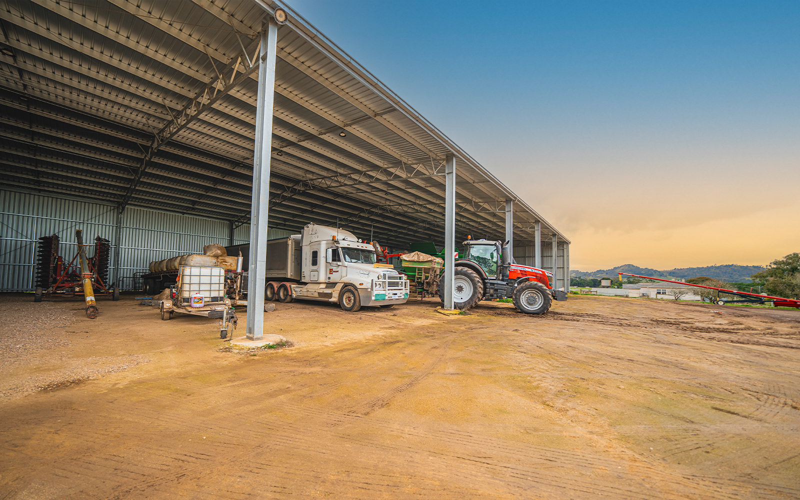 Charles Edmondston agricultural shed