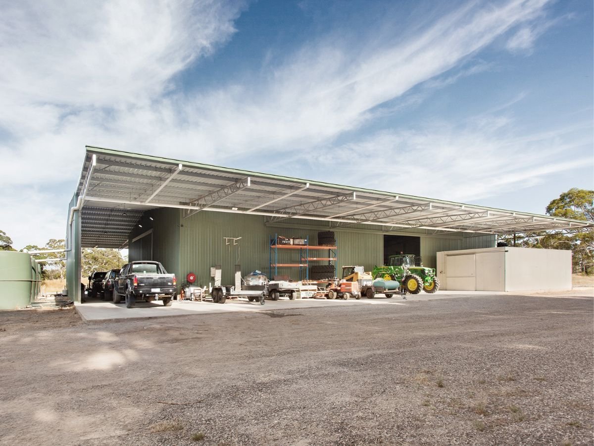 Horticulture and viticulture shed