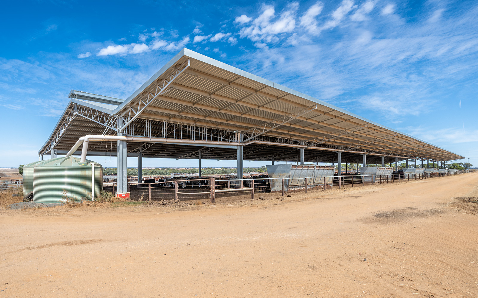 Darren Rethus feedlot barn shed