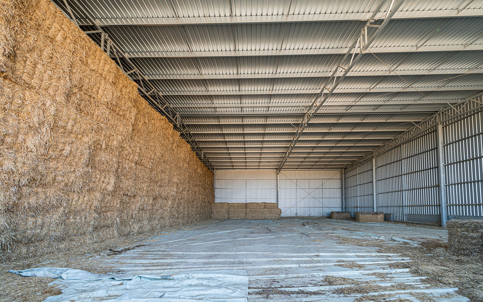 Darren Ross hay shed