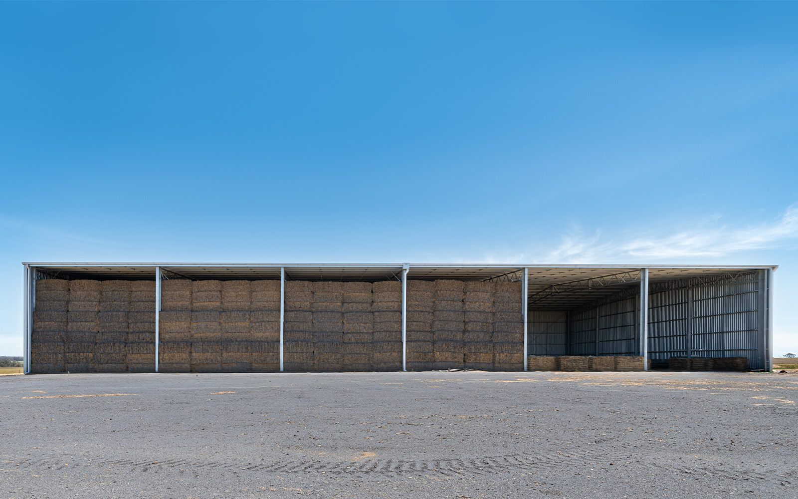 Darren Ross hay shed