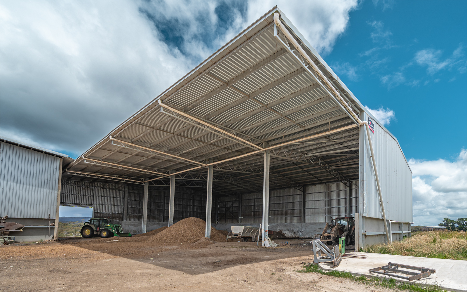 David and Lyn Parish barn storage