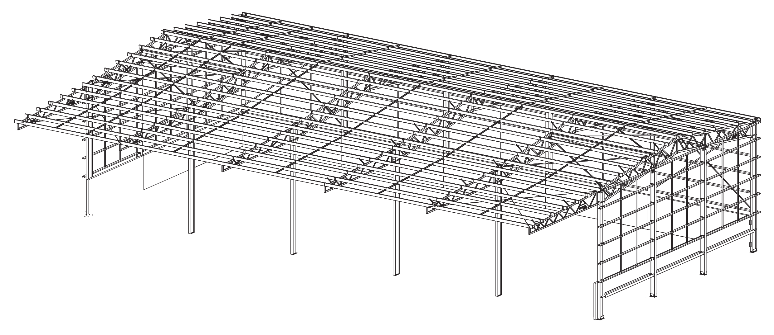 David and Lyn Parish bulk storage shed CAD drawing