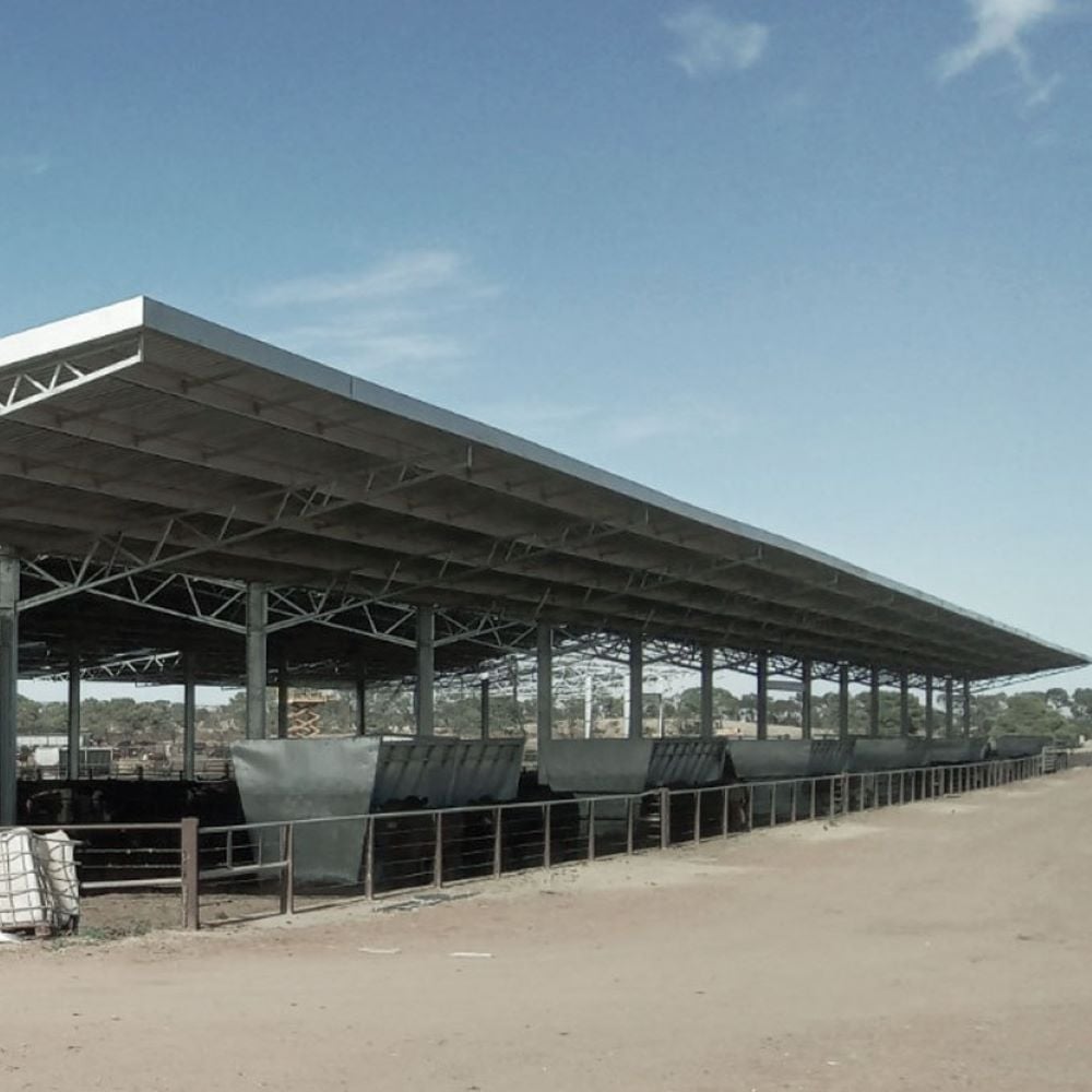 Agricultural feedlot