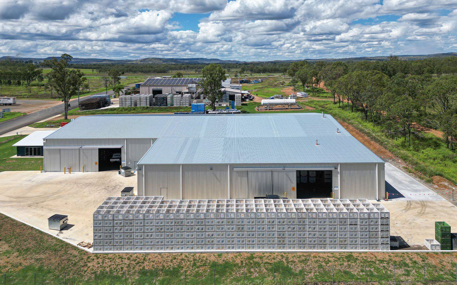 Ironbark Citrus agricultural shed