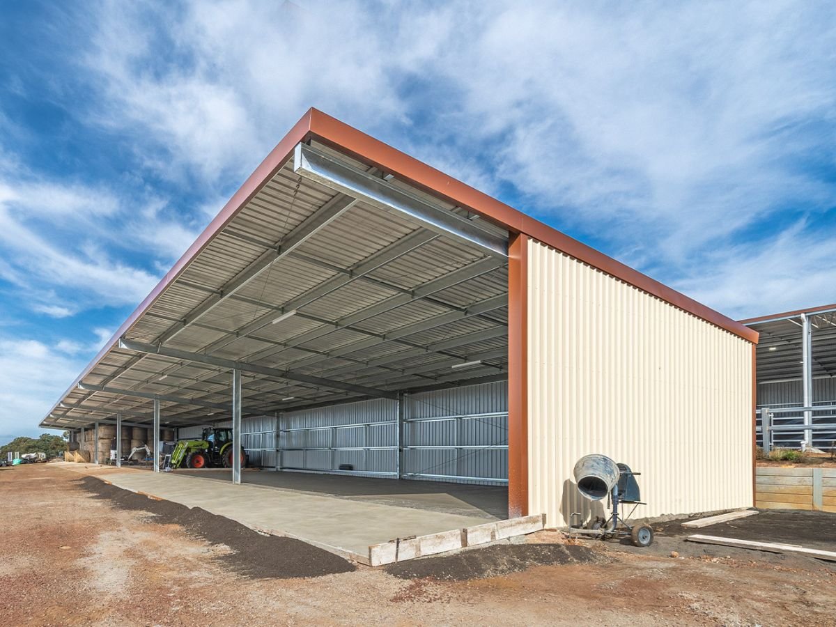 Ken Greenwood machinery shed