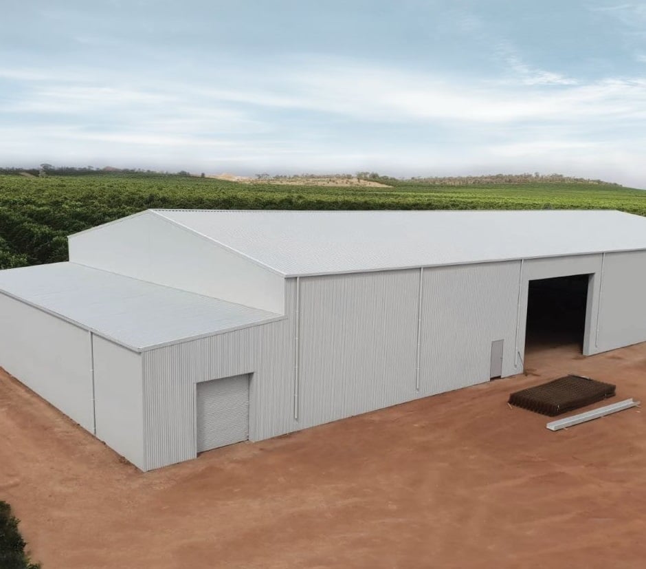 Packing shed