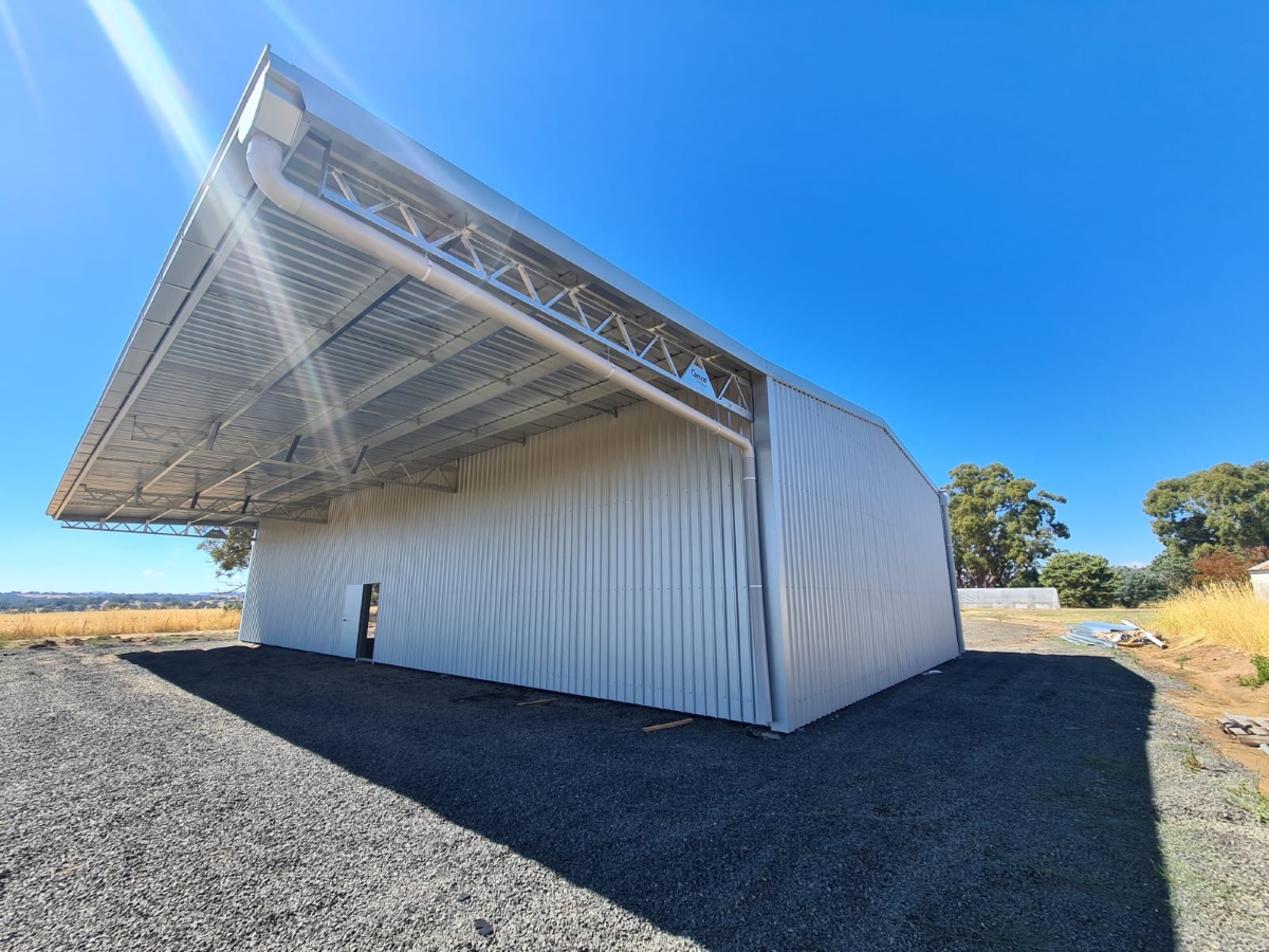 Peter Jovic machinery shed