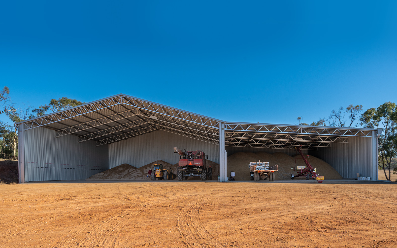 Tim Lockhart bulk storage shed