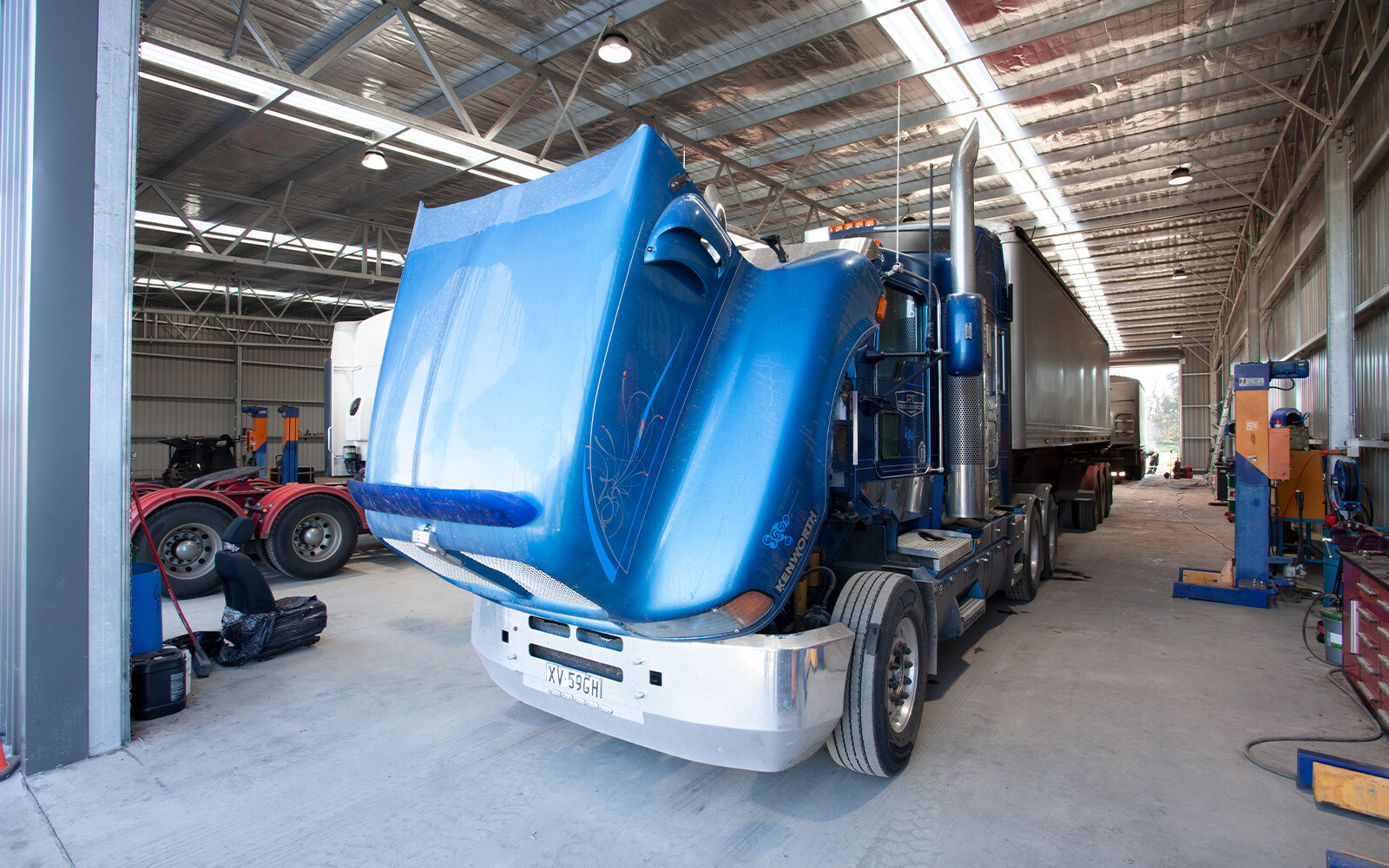 Watsons Bulk Logistics agricultural workshop  