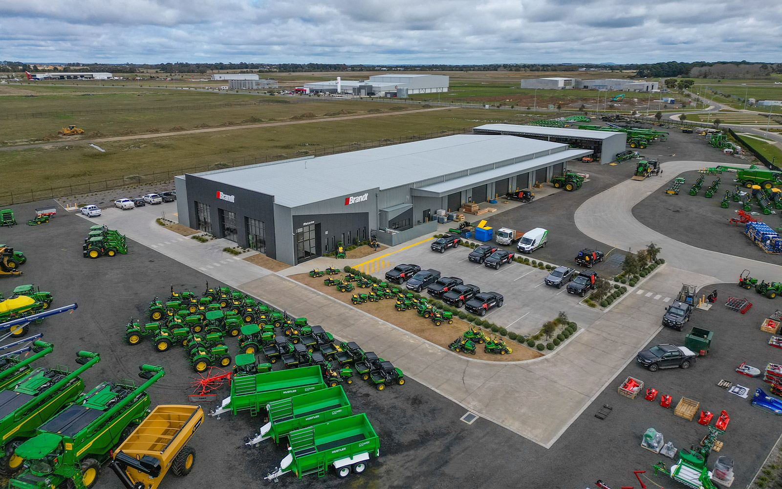 Brandt Ballarat commercial shed building