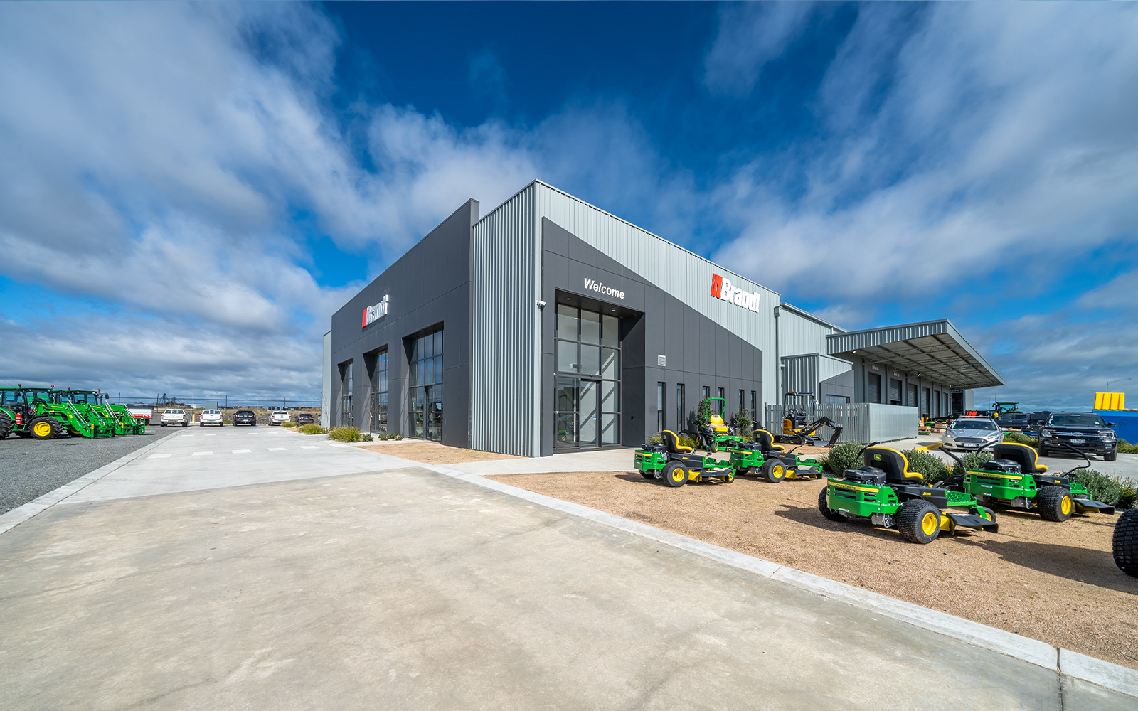 Brandt Ballarat combined showroom and workshop