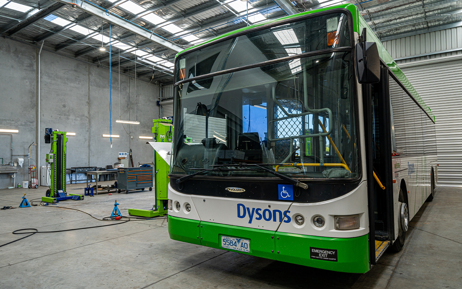 Dyson Group logistics depot shed