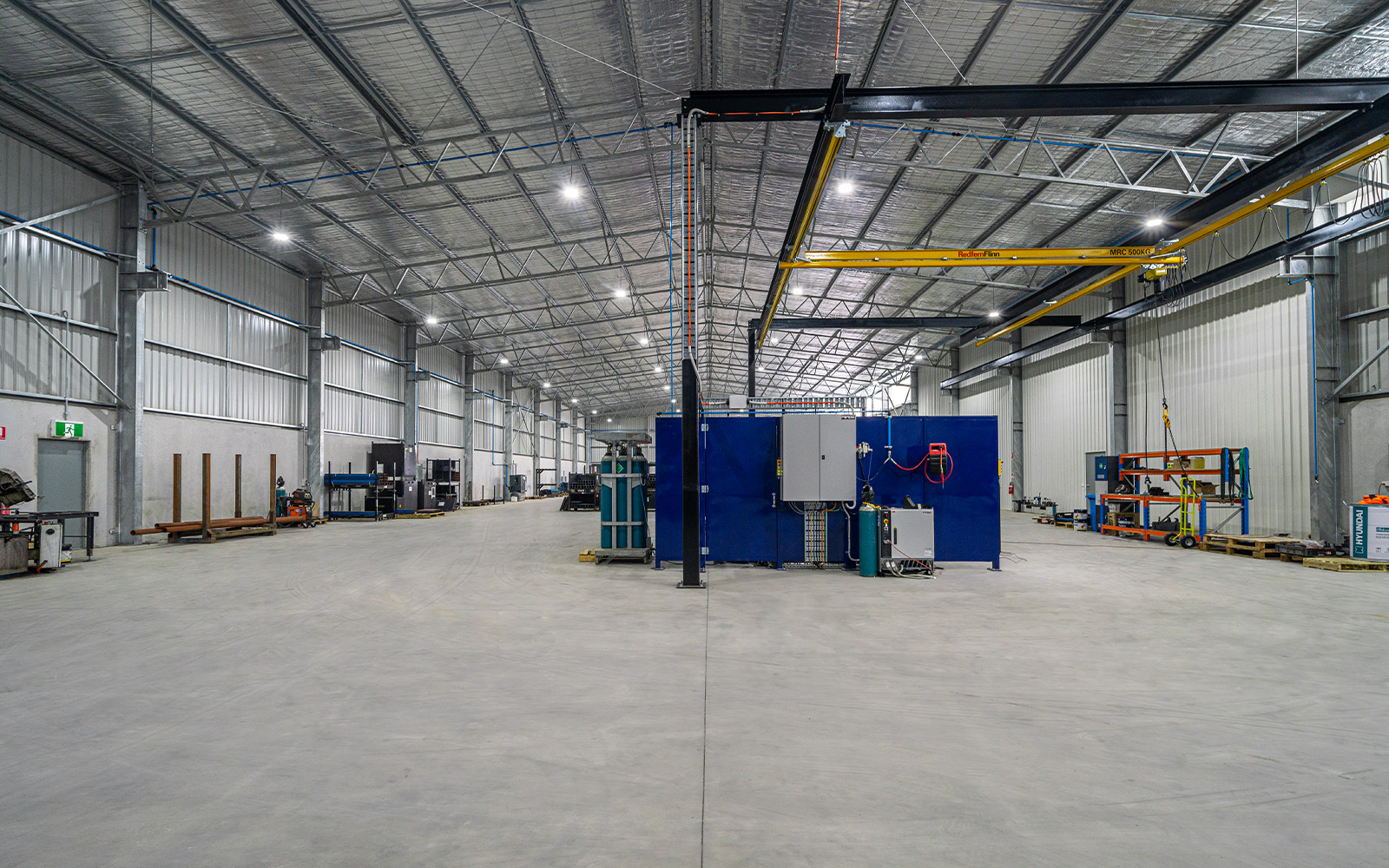 Kerfab Industries combined office and warehouse shed