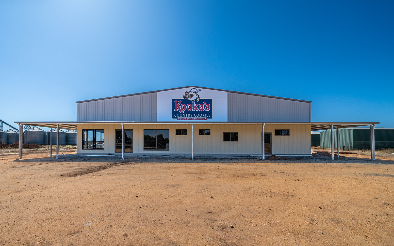 Kookas Country Cookies commercial shed