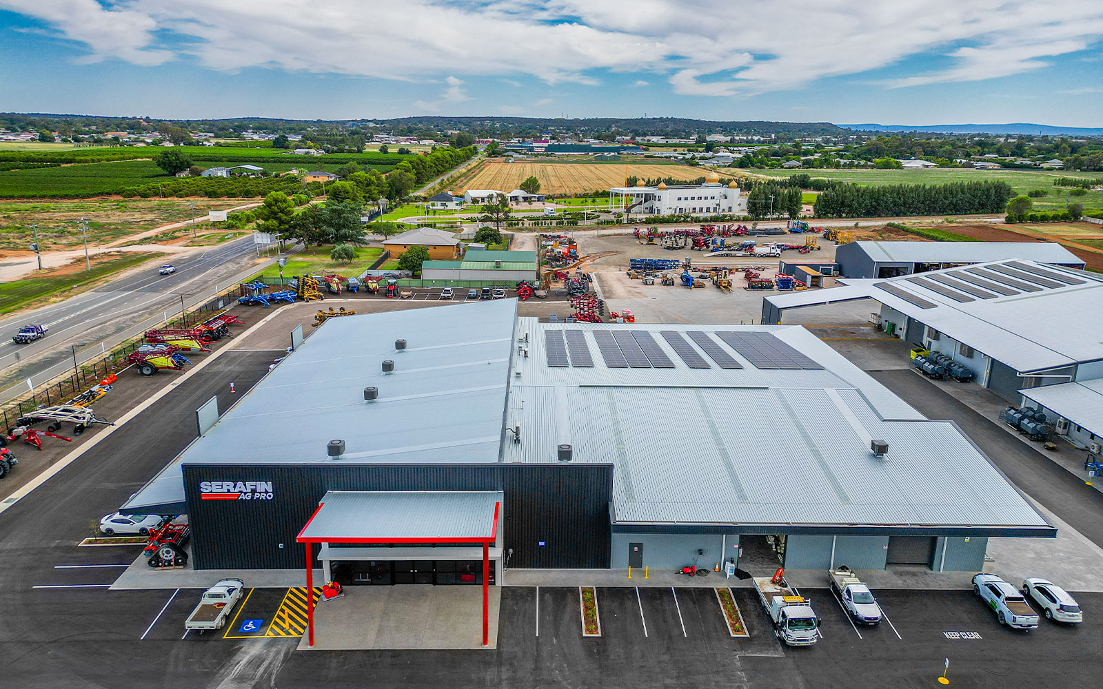 Serafin Ag Pro combined showroom and workshop  