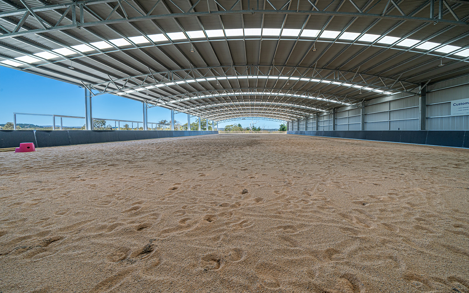 Abe Melinger equestrian arena 