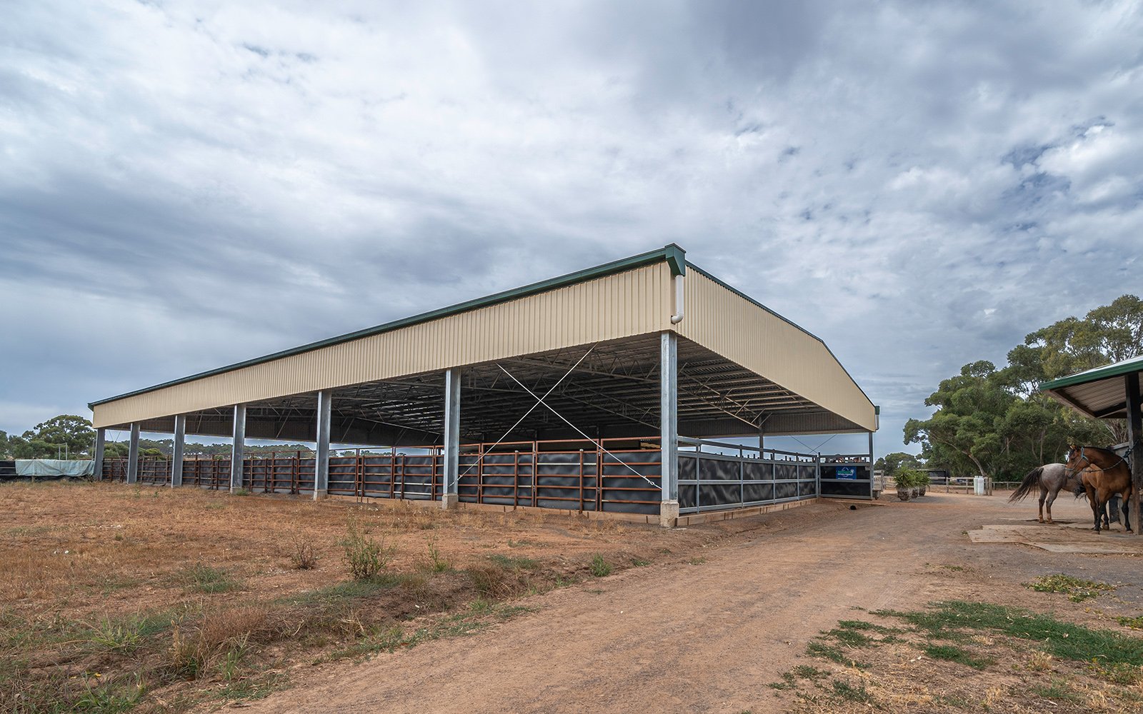 Bruce ODell indoor riding arena