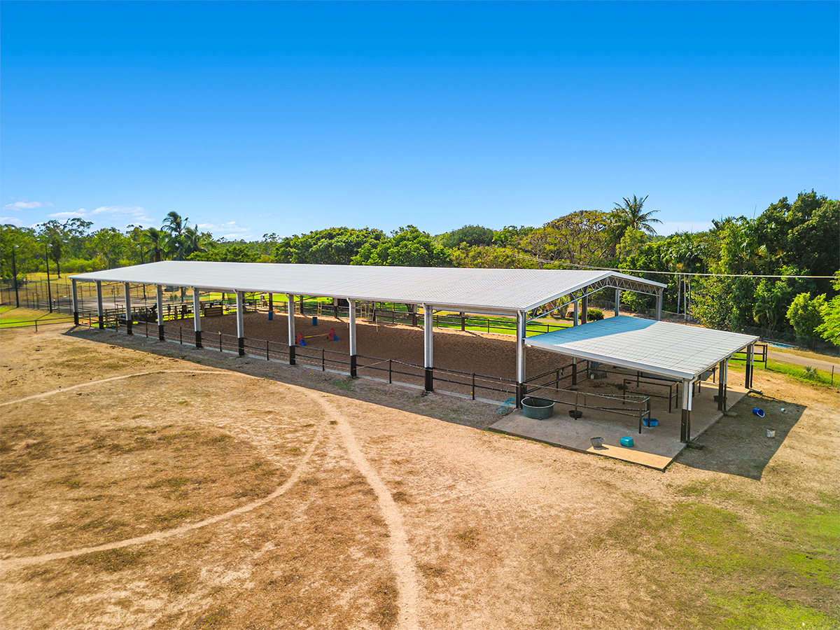 Peter Maley indoor dressage arena