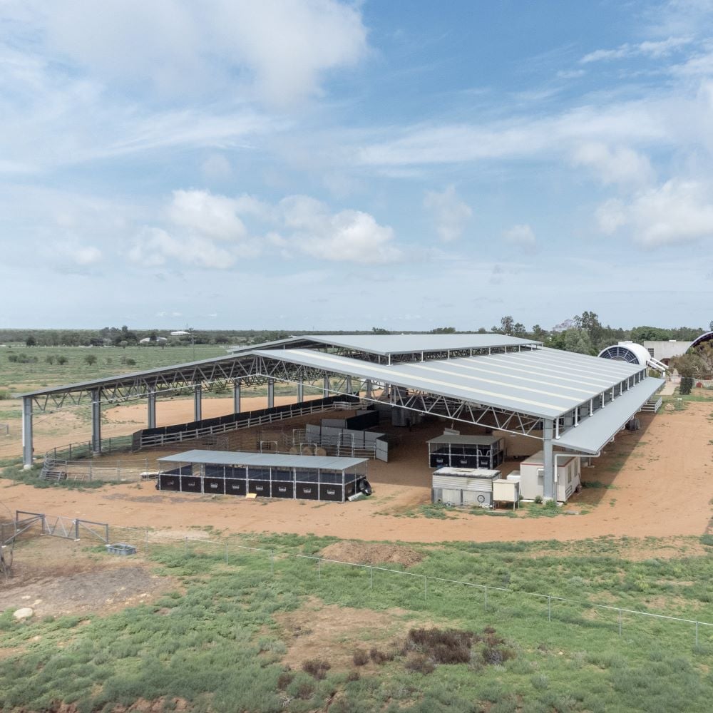 Western riding arena