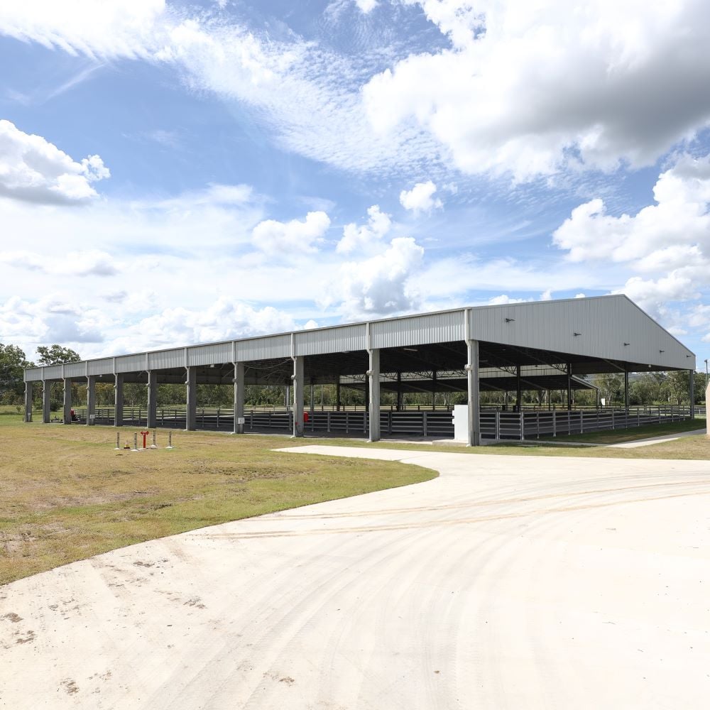 Western riding arena