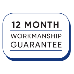 12 month workmanship guarantee
