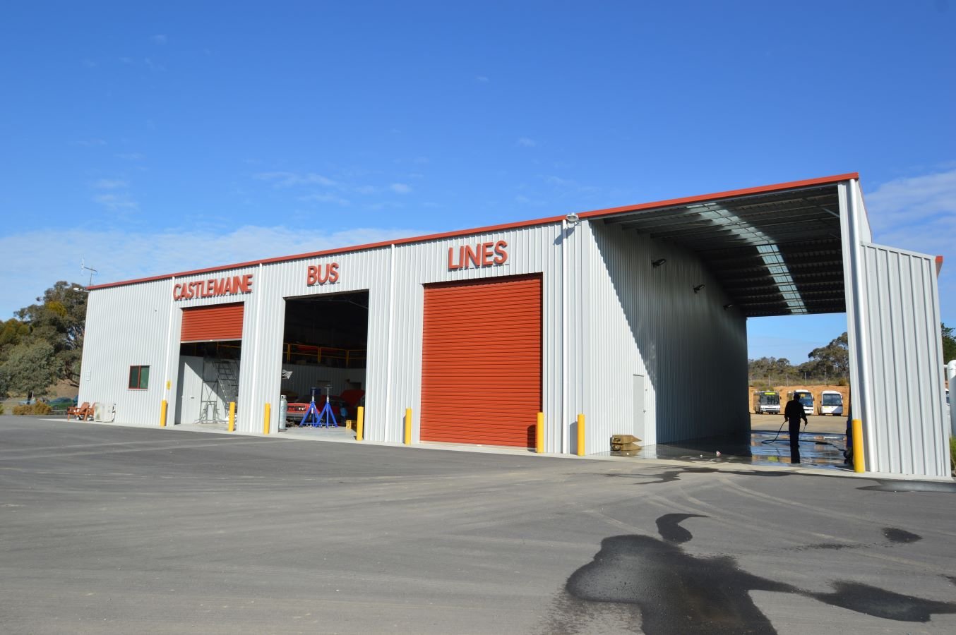Catlemaine bus depot