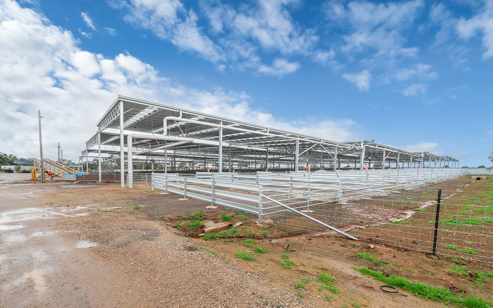 Corowa Saleyards industrial cover