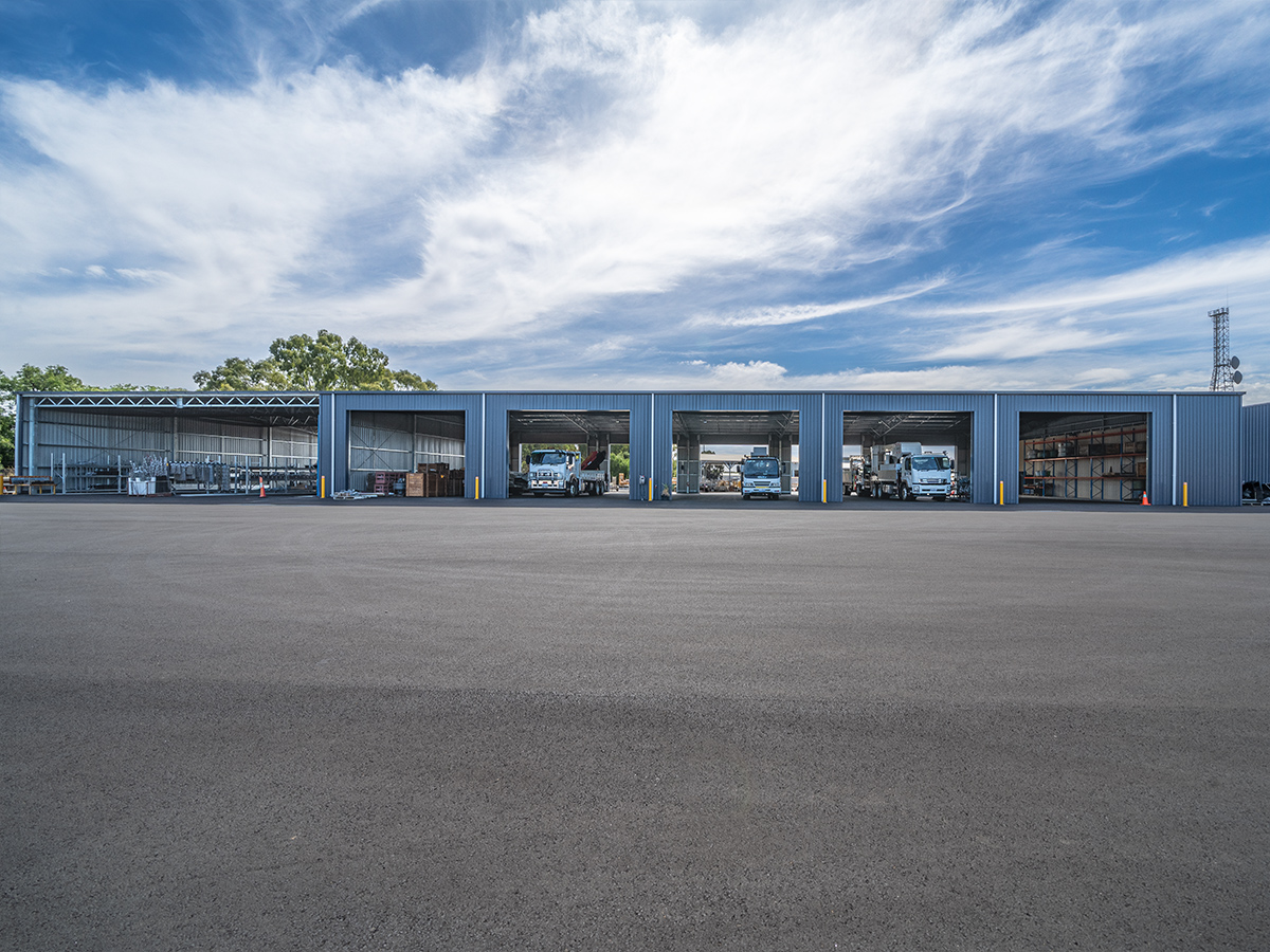 Epsom Powercor industrial depot
