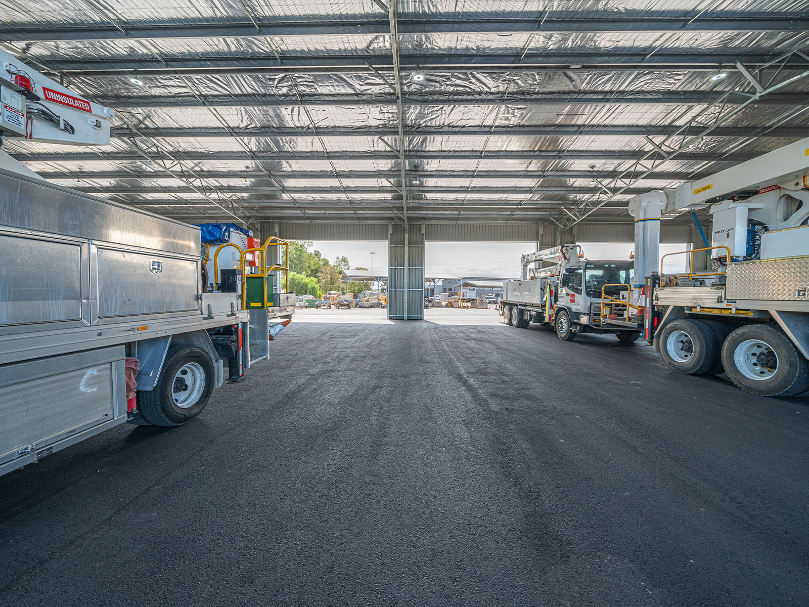 Epsom Powercor industrial shed space 