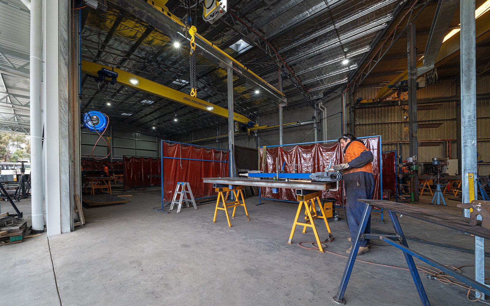 Harvey Edmonds industrial workshop