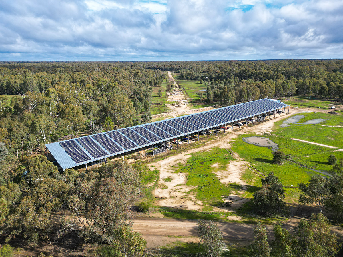 Ingenia Holidays industrial storage shed