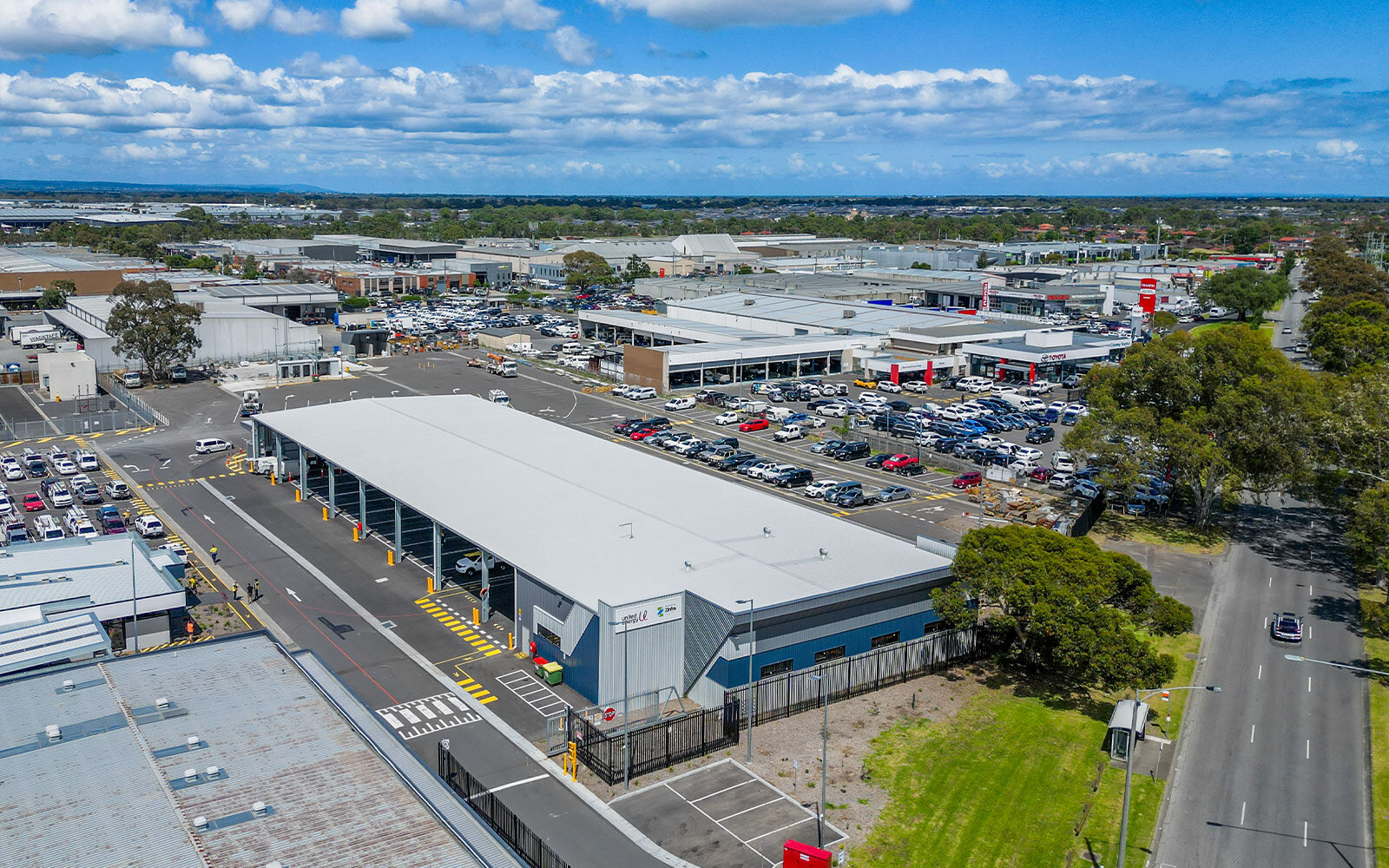 Large industrial building 